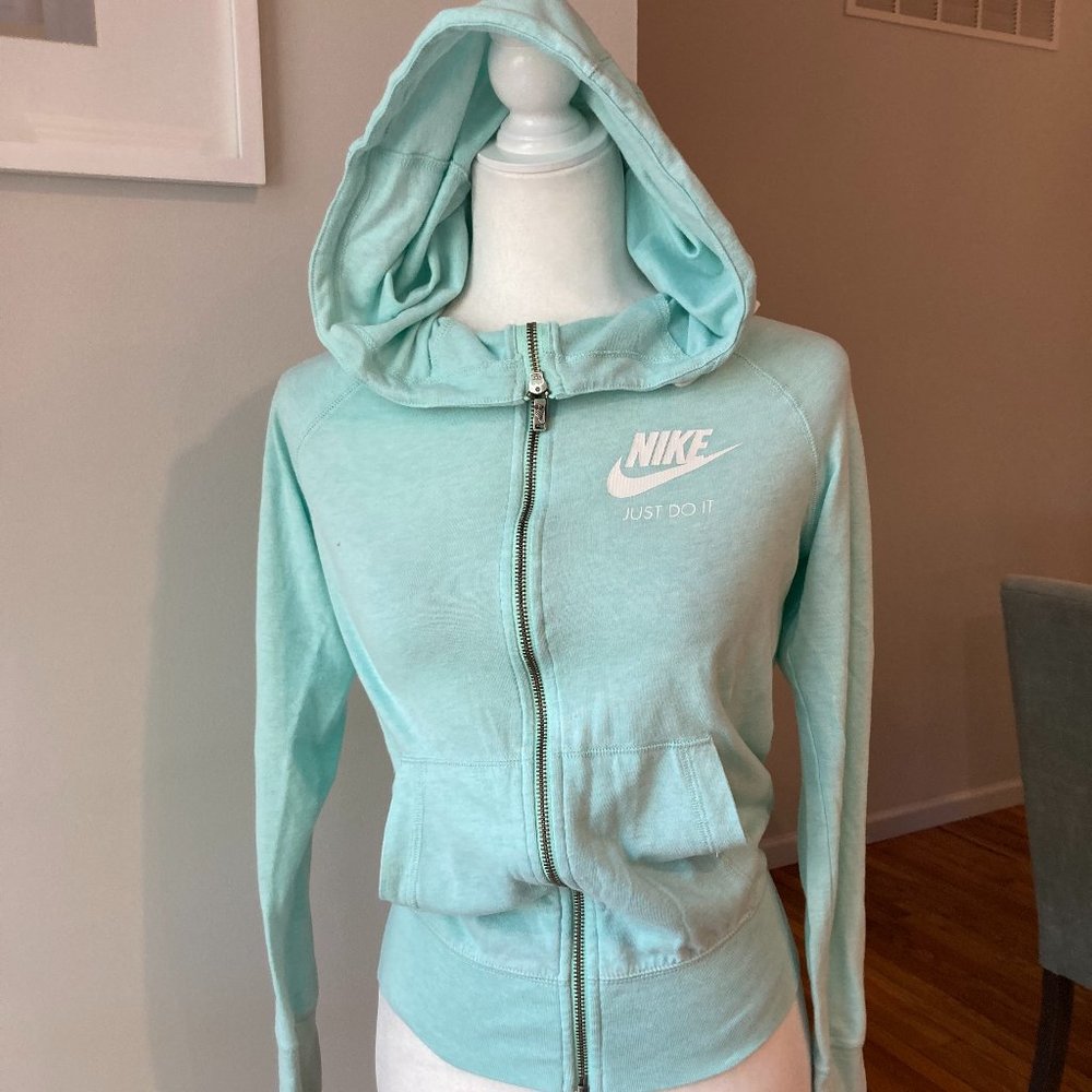 Nike lightweight full zip hoodie, size XS